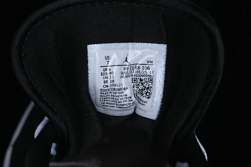 All categories Air Jordan Jordan series basketball shoes Air Jordan 1 Low Air Jordan 1 Low "Panda" AJ1 Joe 1 black and white panda low-top cultural and casual sneakers HF3188-106